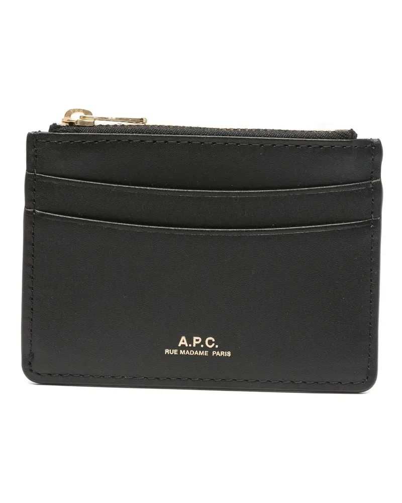 A.P.C. Porte-carte Paris Schwarz