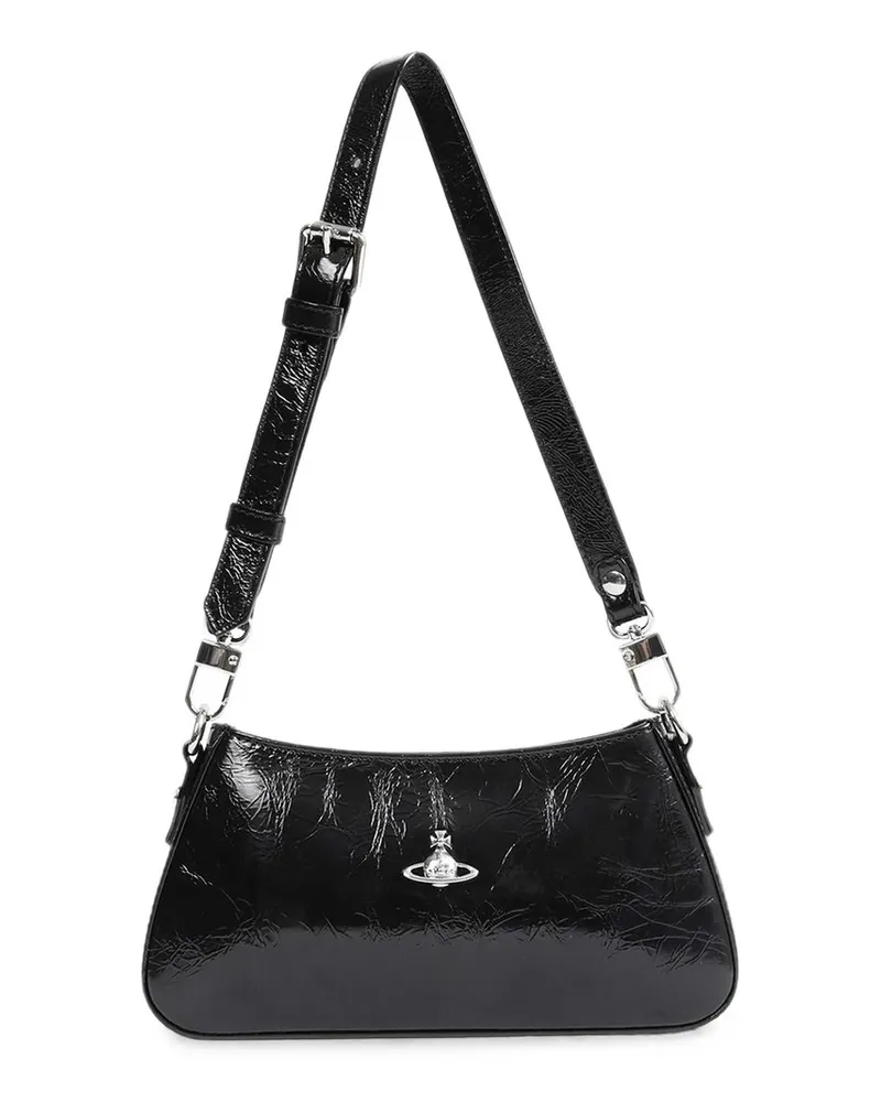 Vivienne Westwood Tasha Shoulder Phone Bag Schwarz