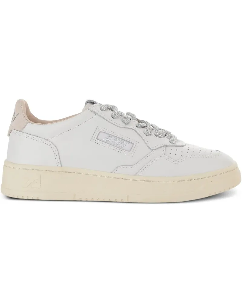 AUTRY Medalist Low Woman Leat/swoll Weiß