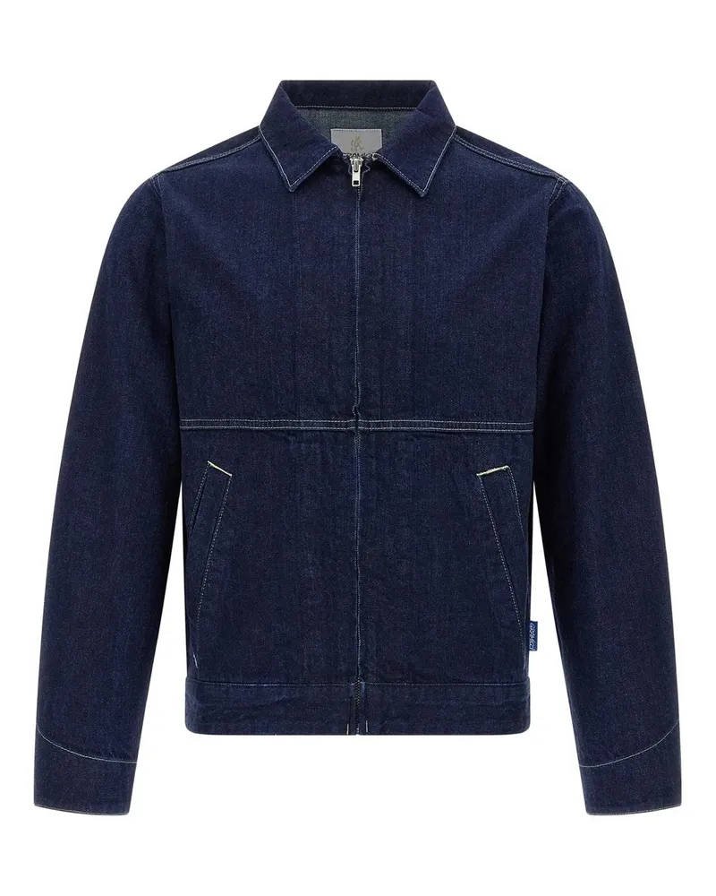 GRAMICCI Japanese Slub Denim Jacket Blau