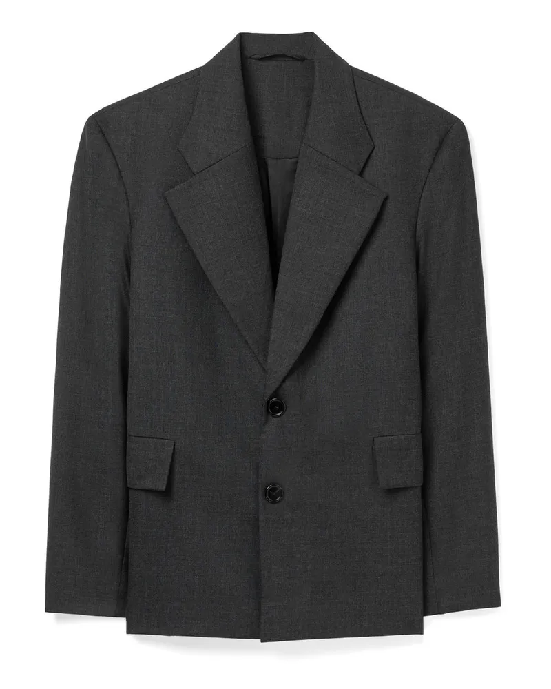 Séfr Amare Blazer Anthracite Schwarz