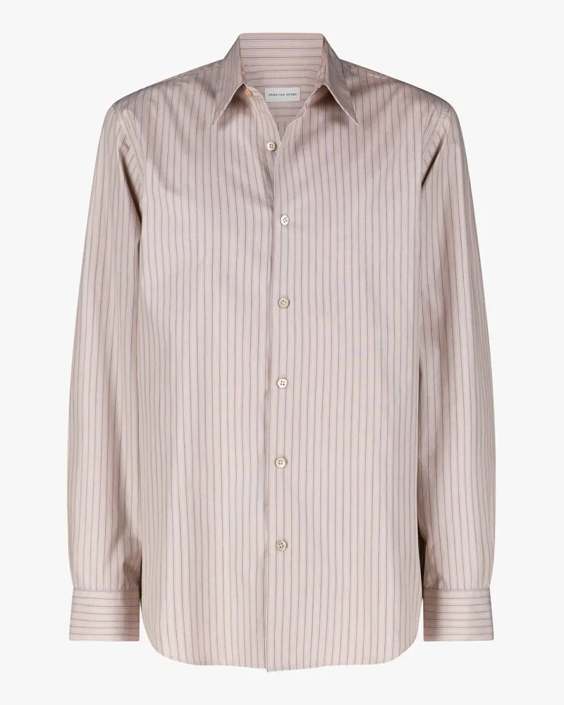 Dries van Noten 00840 Curles 2297 M.w.shirt Beige