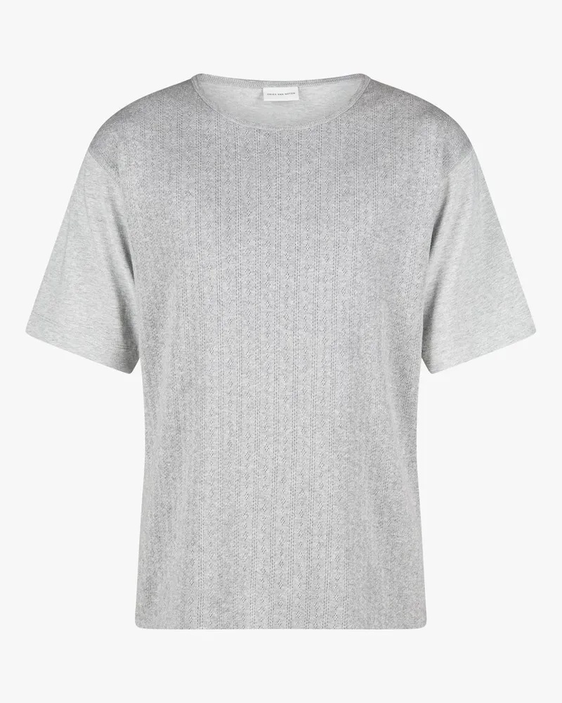 Dries van Noten Hertz Bis 3136mk.ss.tshirt Grau