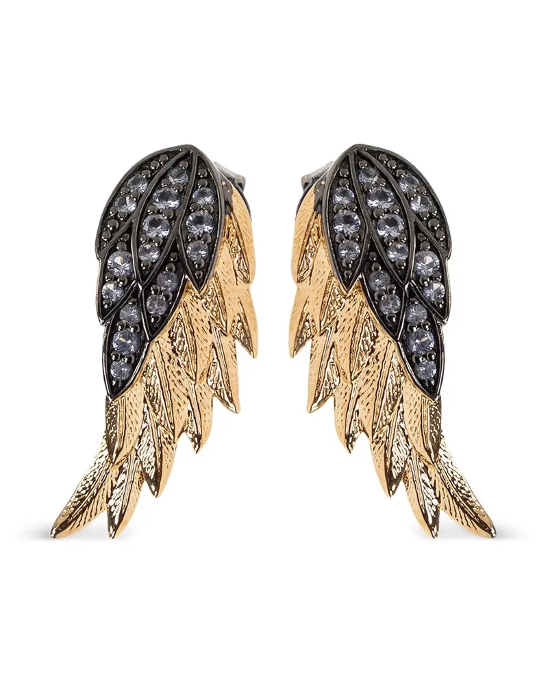 Zadig & Voltaire Rock Feather Earring Gold