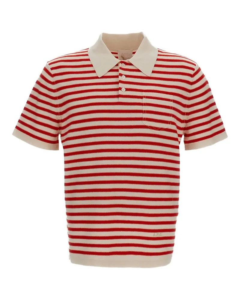 A.P.C. Polo Rot