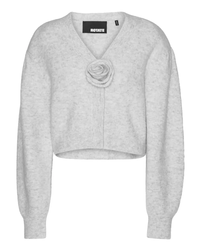 ROTATE Birger Christensen Cardigan Weiß