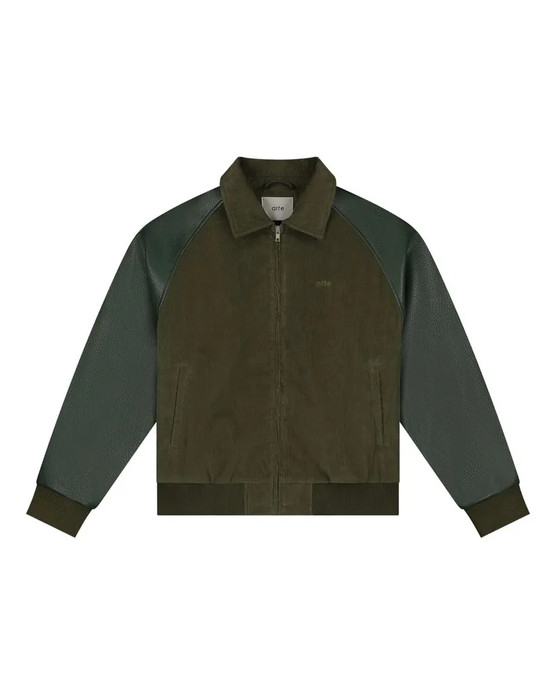 Arte Antwerp Varsity Jacket Grün