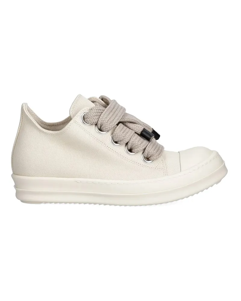 DRKSHDW by Rick Owens Jumbolace Low Sneakers Bianco Weiß