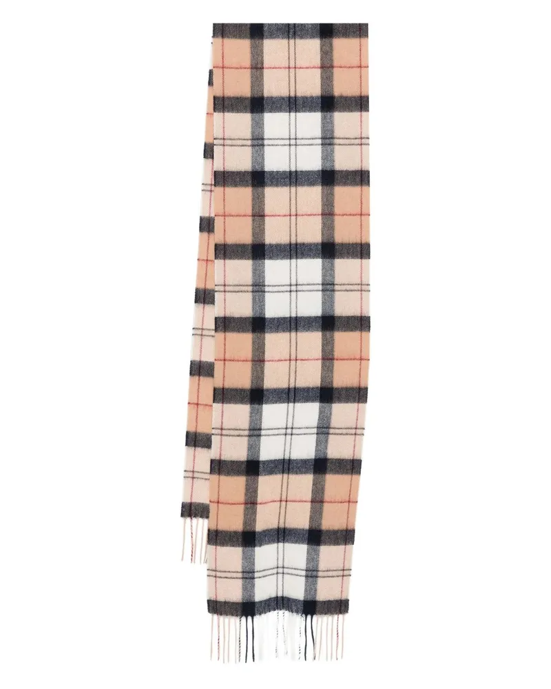 Barbour Tartan Scarf Beige
