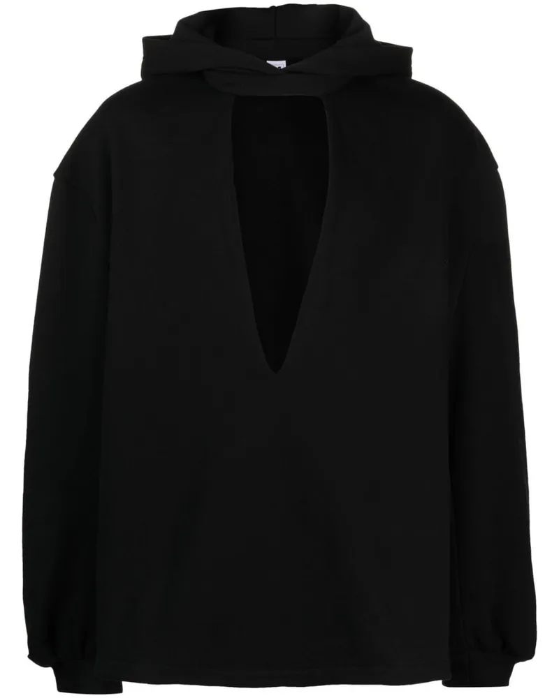 Random Identities Cutout Hoody Js2822fbjc0003 Schwarz