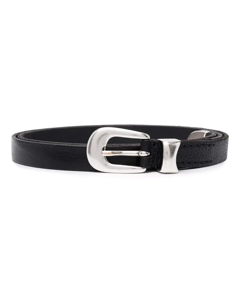 Our Legacy 2 cm Belt Schwarz