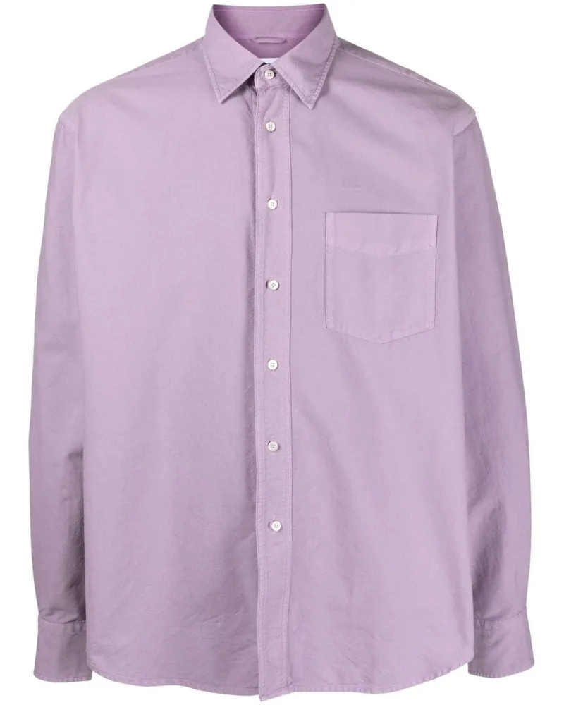ASPESI Hemd Fred Ce57l551 Violett