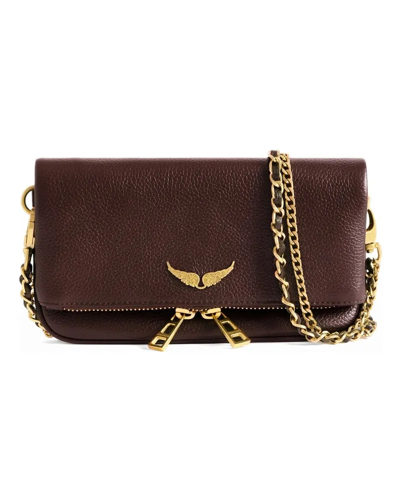 Zadig & Voltaire Rock Nano Grained Leather Rot