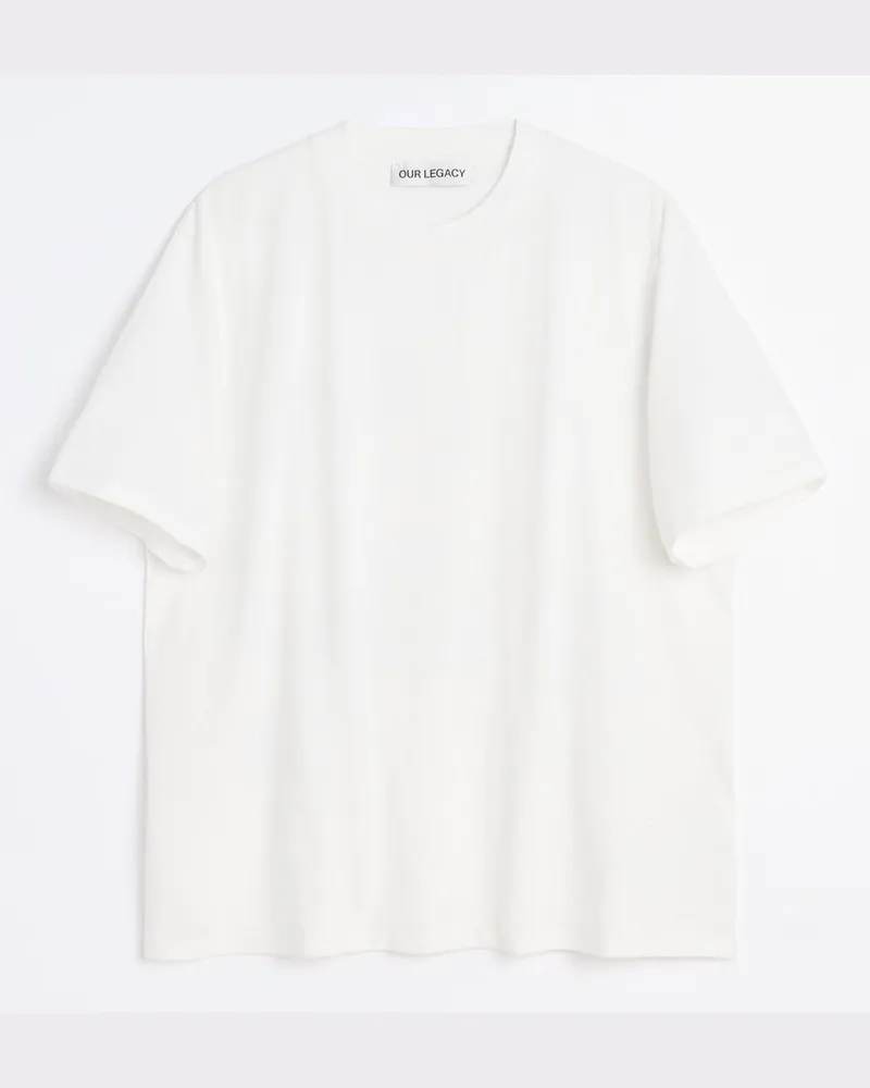 Our Legacy Box T-shirt Weiß