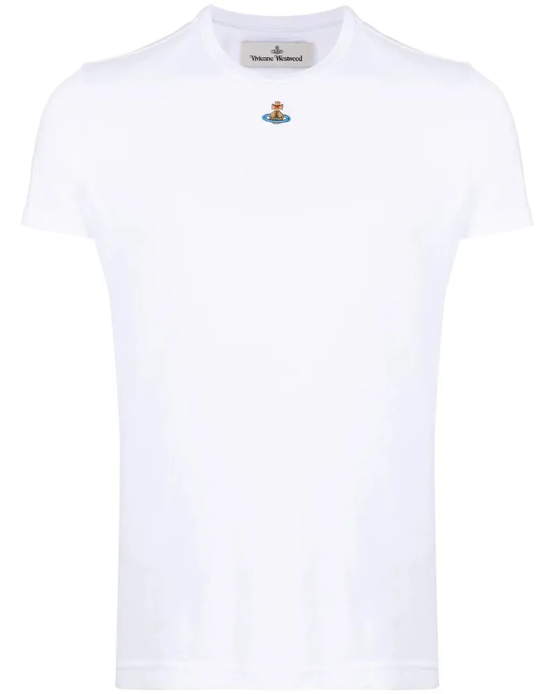 Vivienne Westwood Orb Peru` t Shirt Weiß