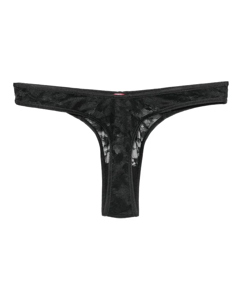 Diesel Micro-punchy-utlt Perizoma Schwarz