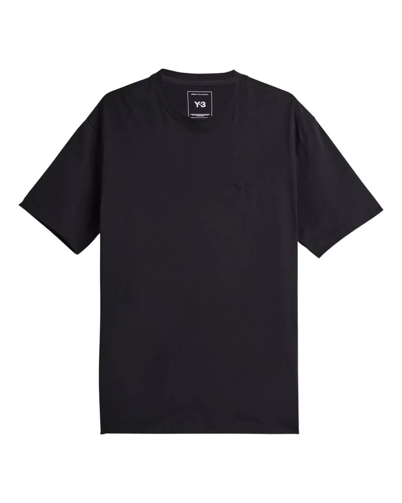 Y-3 Reg ss Tee Schwarz