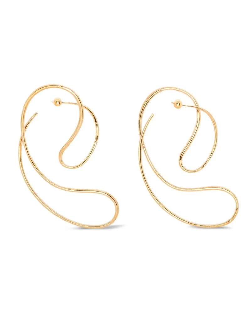 PANCONESI p Continua Earrings Large Gold