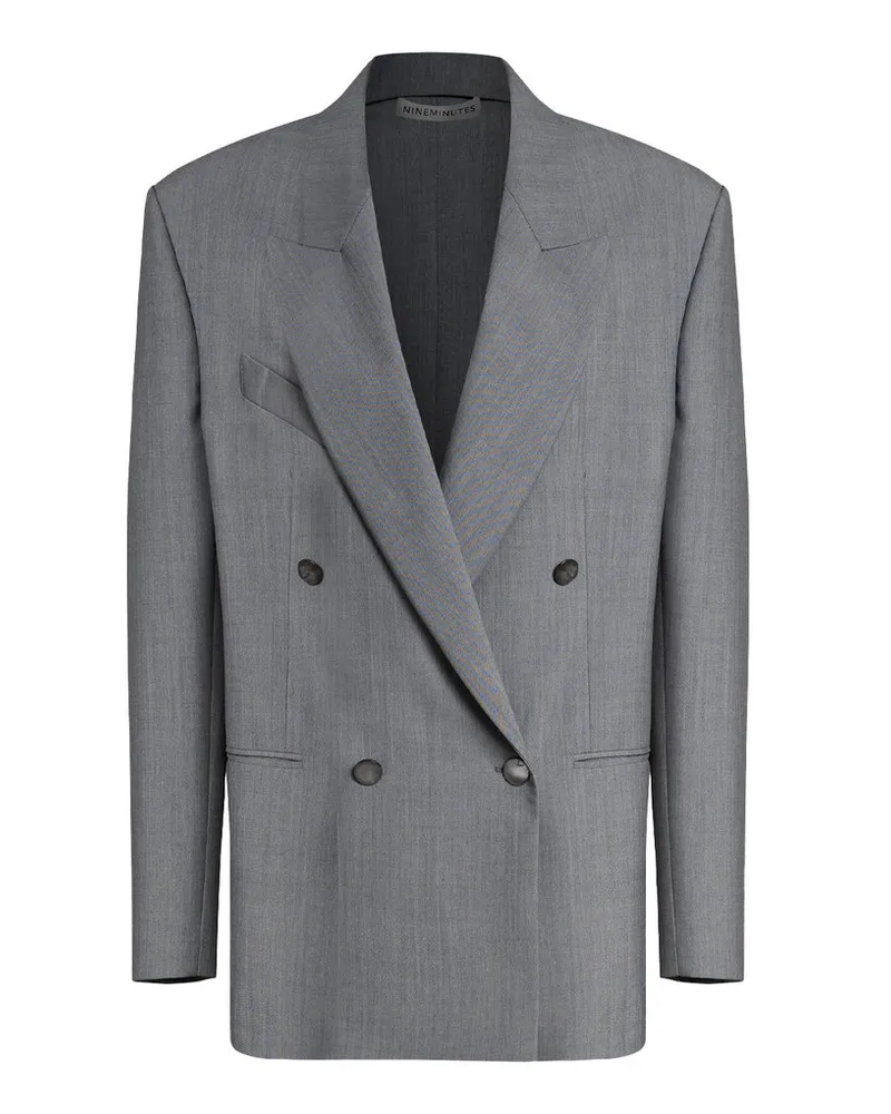NINEMINUTES Blazer Grau
