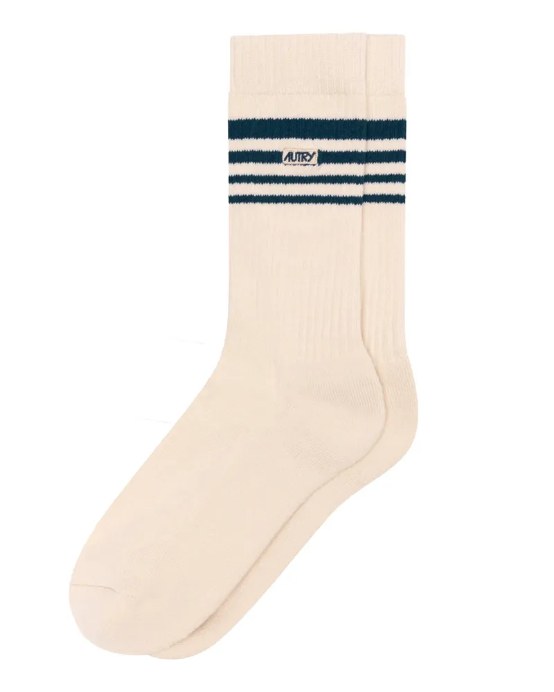 AUTRY Socks Beige