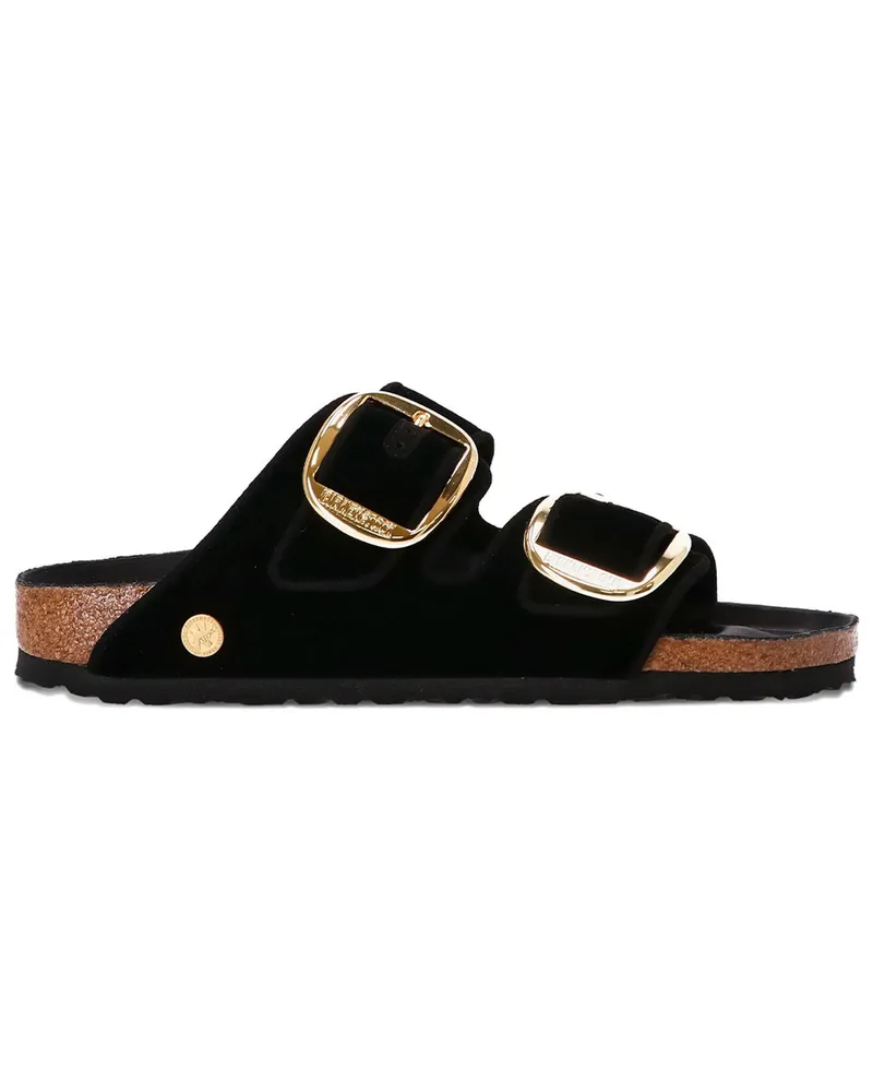 Birkenstock Arizona Big Buckle Velvet 1030056 Schwarz