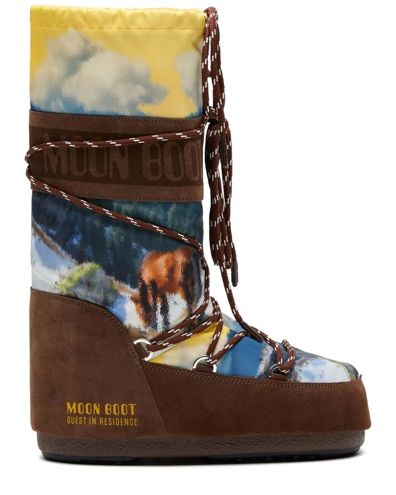 Moon Boot mb x Gir Icon Postcar Mehrfarbig