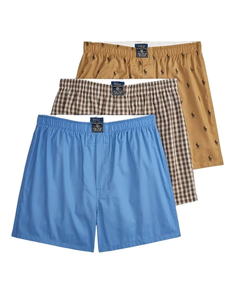 Ralph Lauren 3 Pack-boxer Mehrfarbig