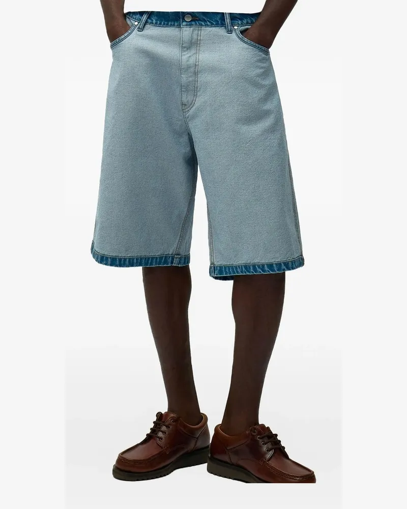 Arte Antwerp Denim Inside/out Shorts Blau
