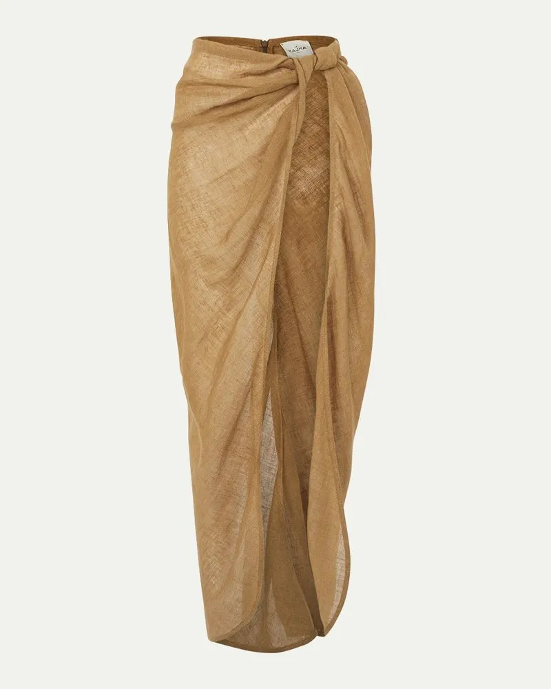 Le Kasha 1918 Skirt Beige