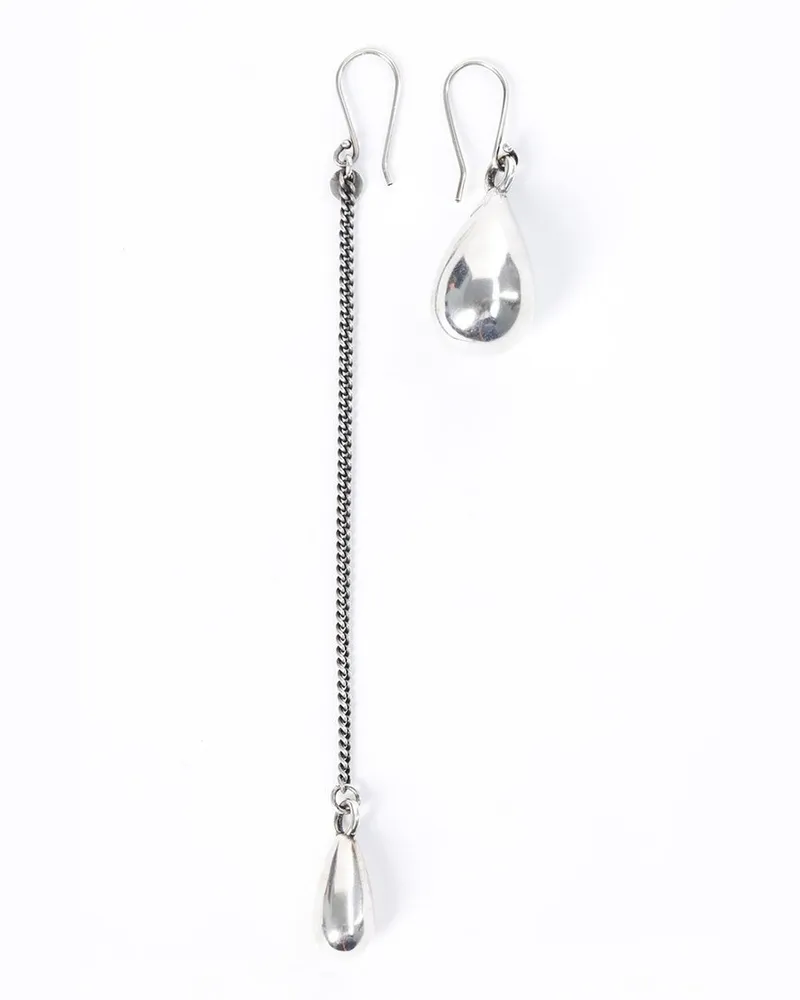 Ann Demeulemeester Judith Earring Pearl + Earring Chain (pair Silber