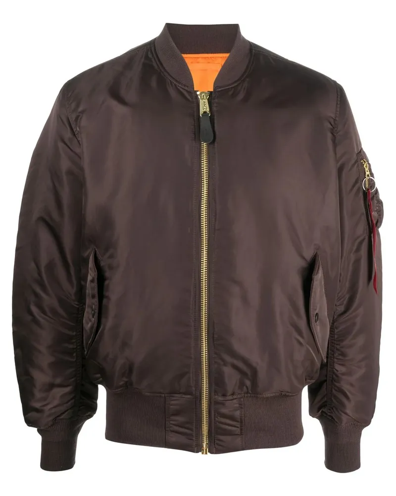 Alpha Industries Ma-1 Heritage Bomber Jacket Braun