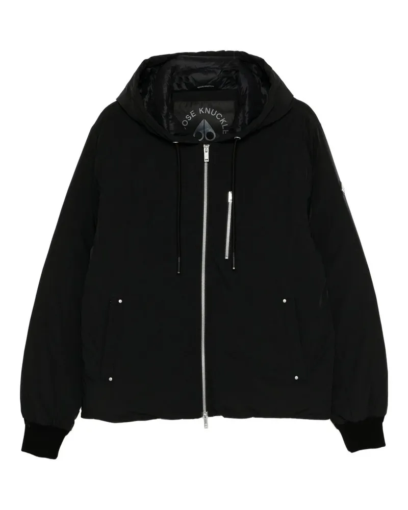 Moose Knuckles Northdale Fzip Jacket Schwarz