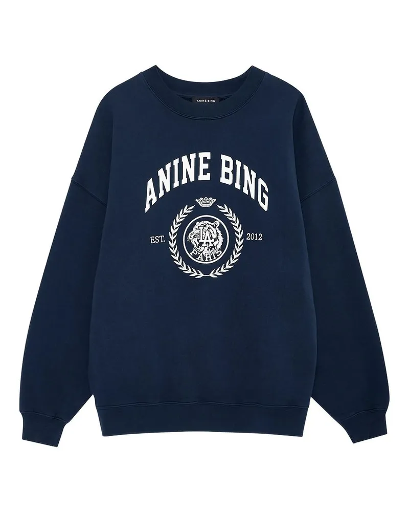 Anine Bing Miles Sweatshirt Collegiate Blau