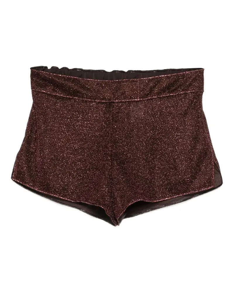 Oséree Lumiere Tailored Shorts Braun