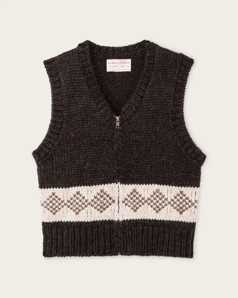 Filson W`s Wool Vest Braun
