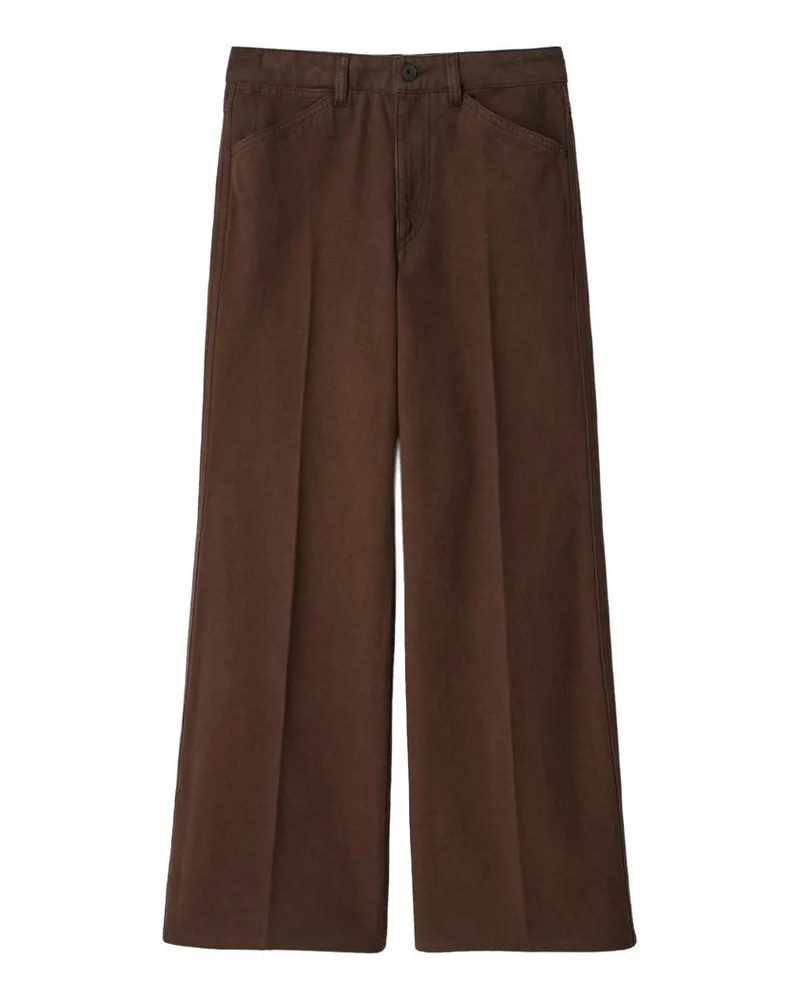 Christophe Lemaire Flared 5 Pockets Schwarz