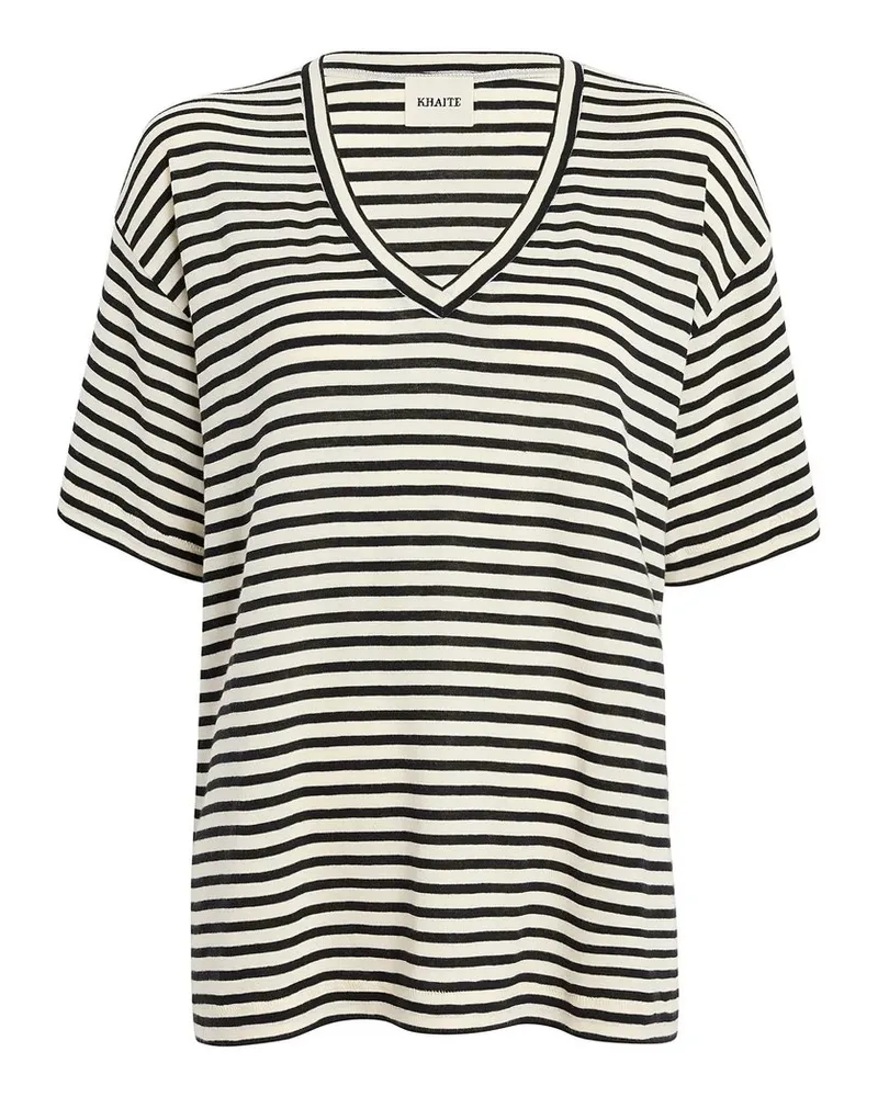 KHAITE Linda Tshirt Schwarz