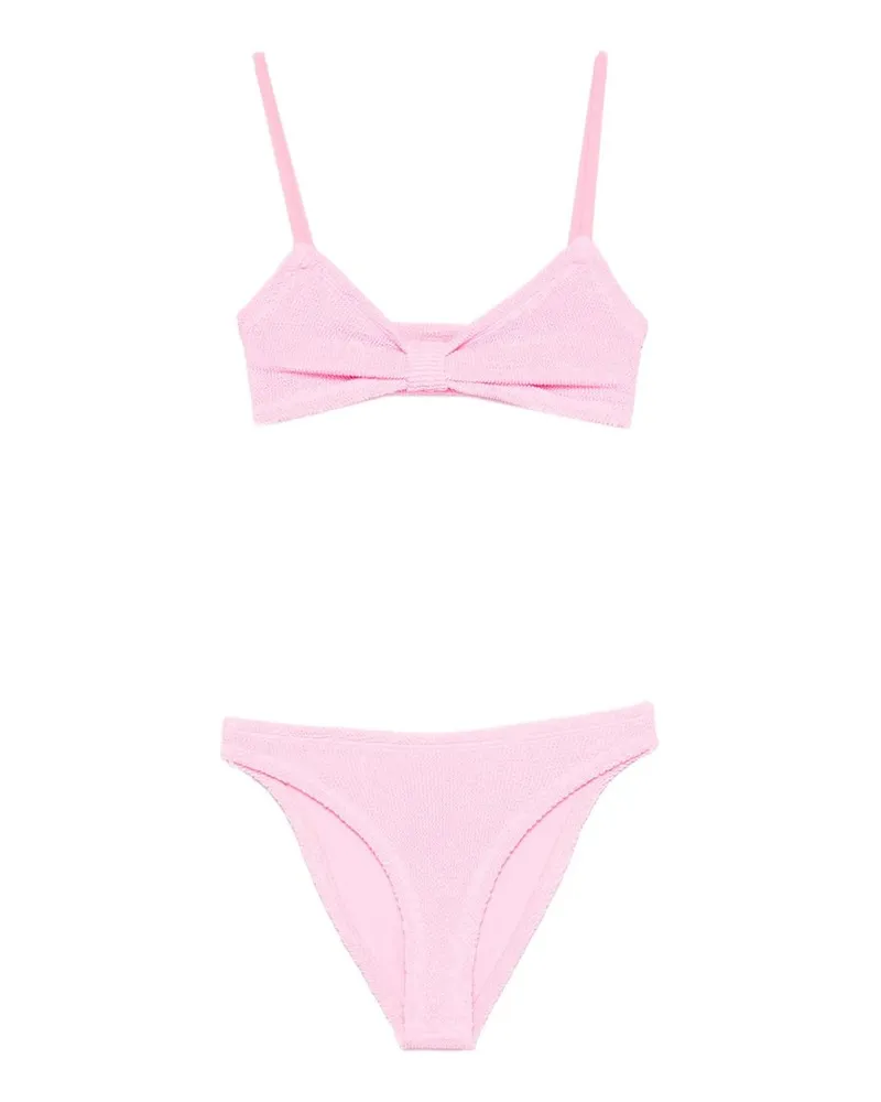 Hunza G Alicia Bikini Crinkle Rose