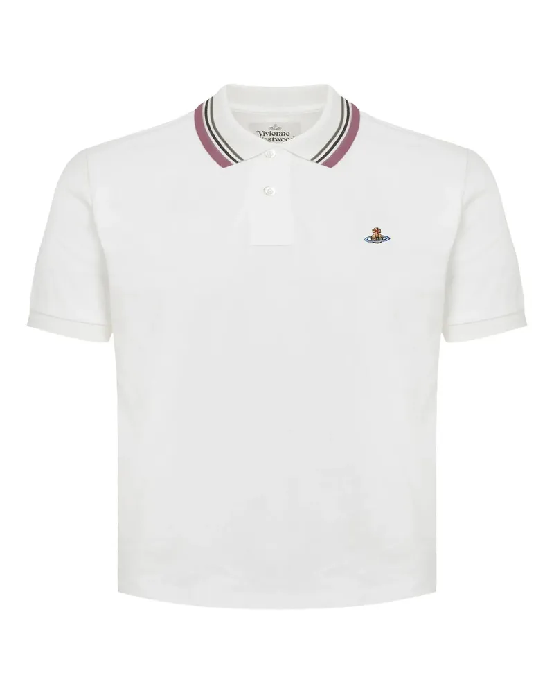 Vivienne Westwood Mini Classic Polo Weiß