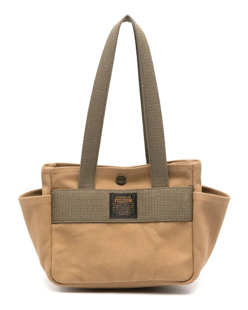 Filson Small Open Tote Bag Beige