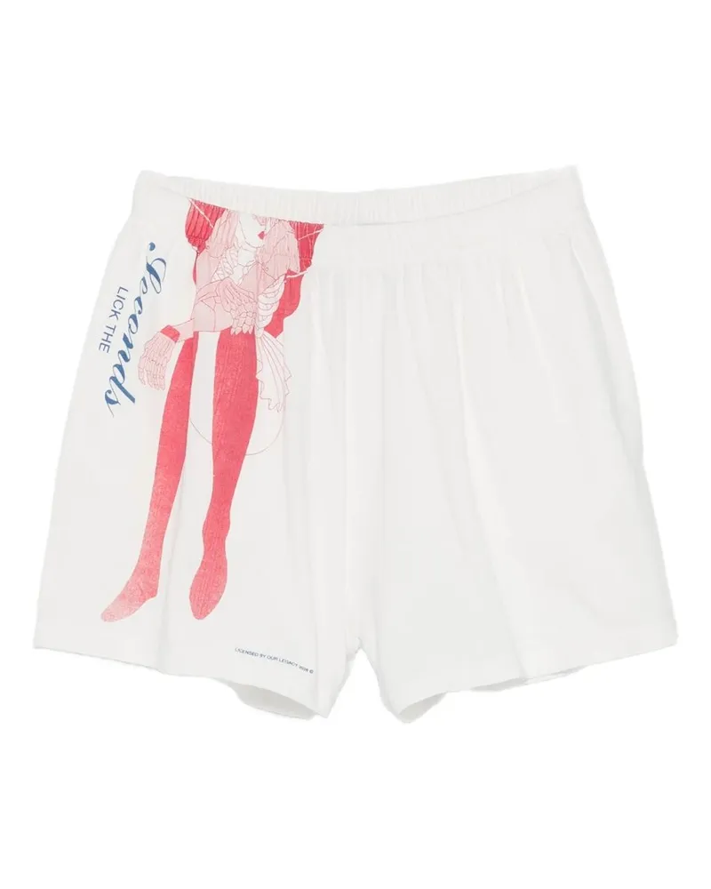 Our Legacy Gored Shorts Weiß