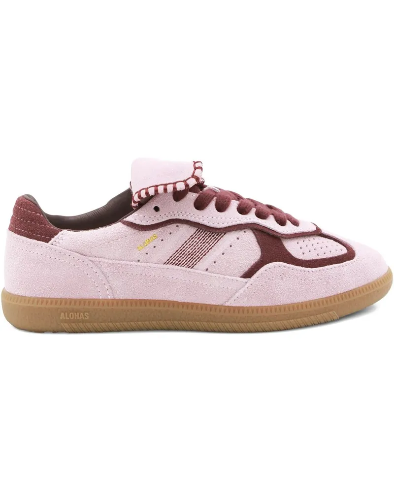 Alohas Tb.490 Club Suede Pink Leather Sneakers Rose