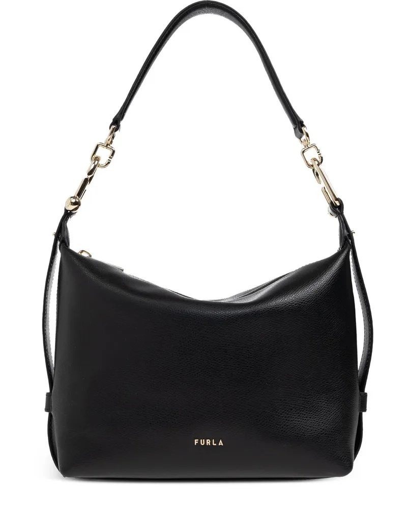 Furla Tonie Mini Hobo Schwarz