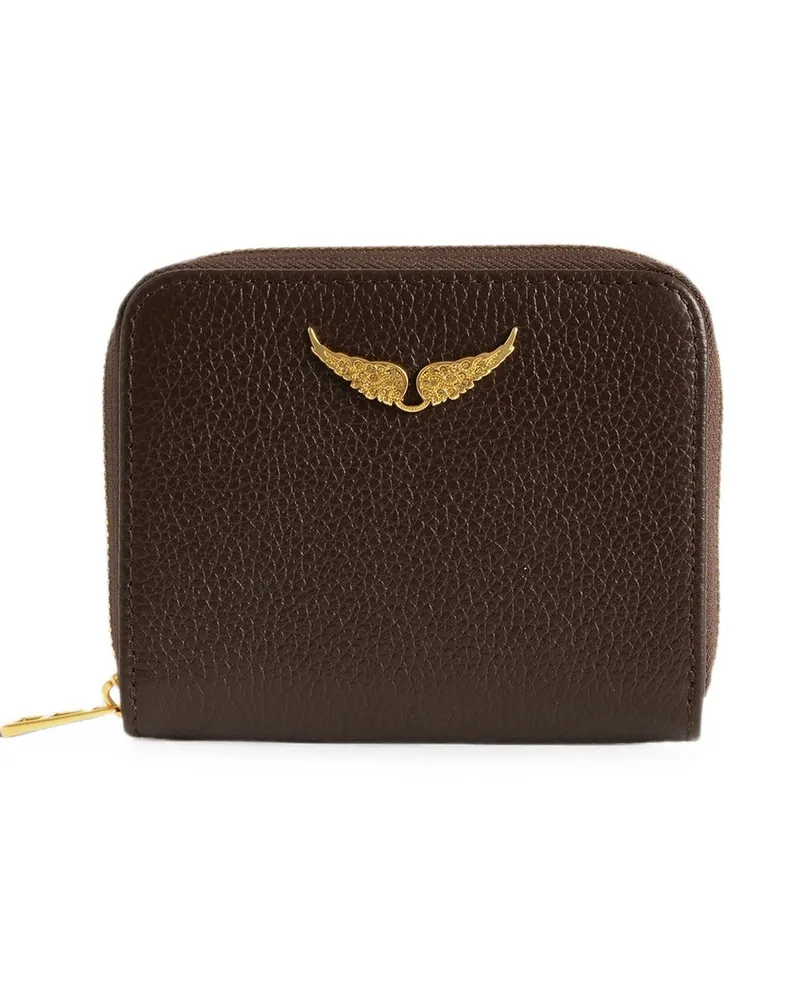 Zadig & Voltaire Mini zv Grained Leather Braun