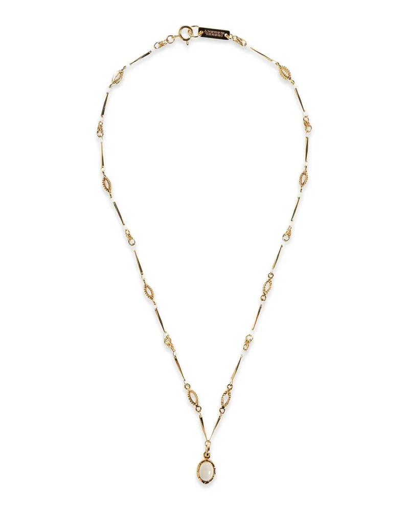 Isabel Marant Short Necklace Weiß