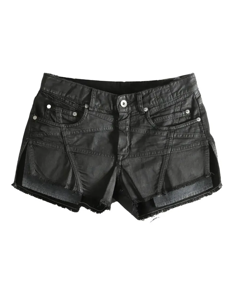 DRKSHDW by Rick Owens Denim Shorts Nero Schwarz