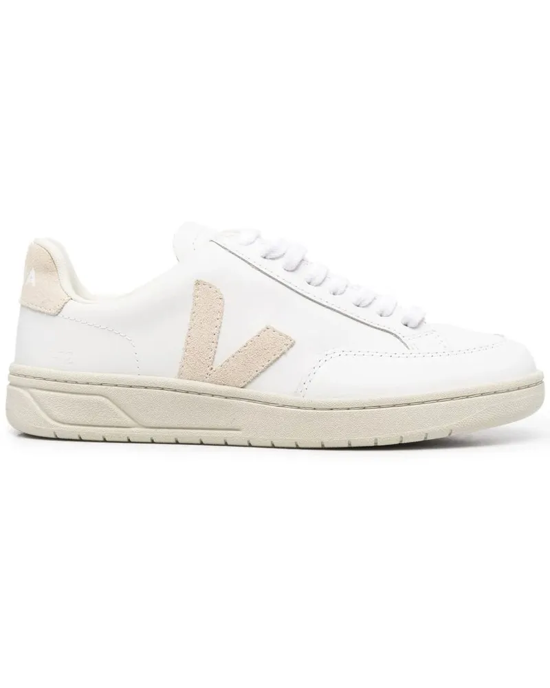 VEJA V-12 Leder Xd0202335a Weiß