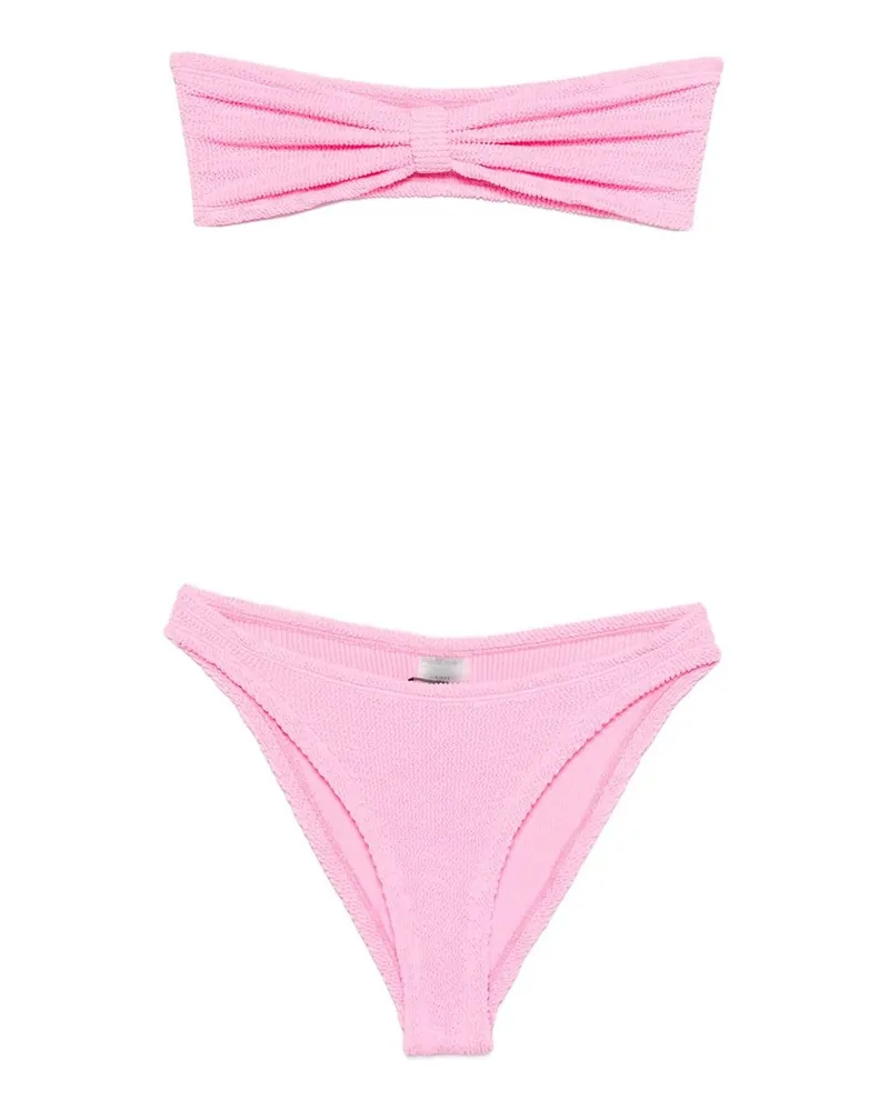 Hunza G Jean Bikini Crinkle Rose