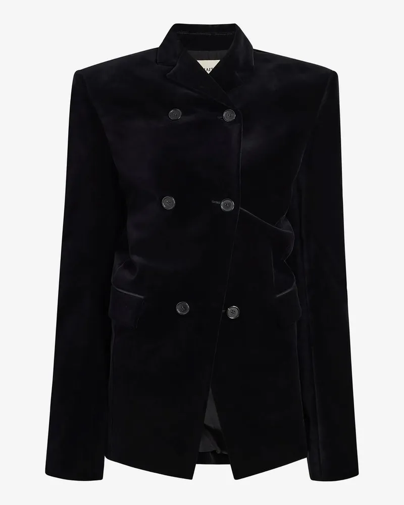 KHAITE Rolo Jacket Schwarz