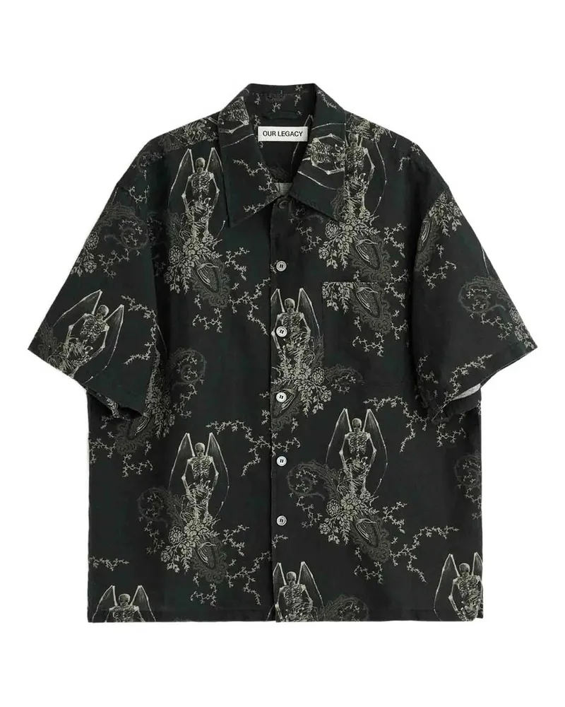 Our Legacy Every Shirt Shortsleeve Schwarz
